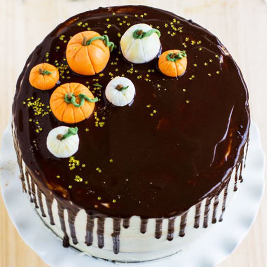 Pumpkin Chocolate Cake