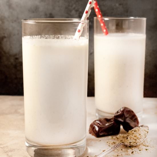 Homemade Hemp Milk