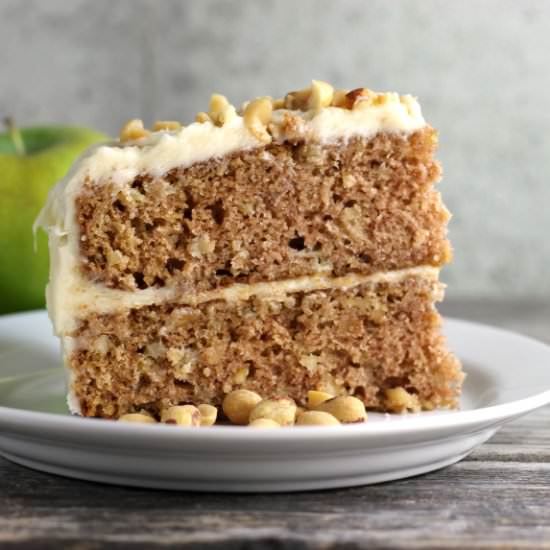 Apple Peanut Cake