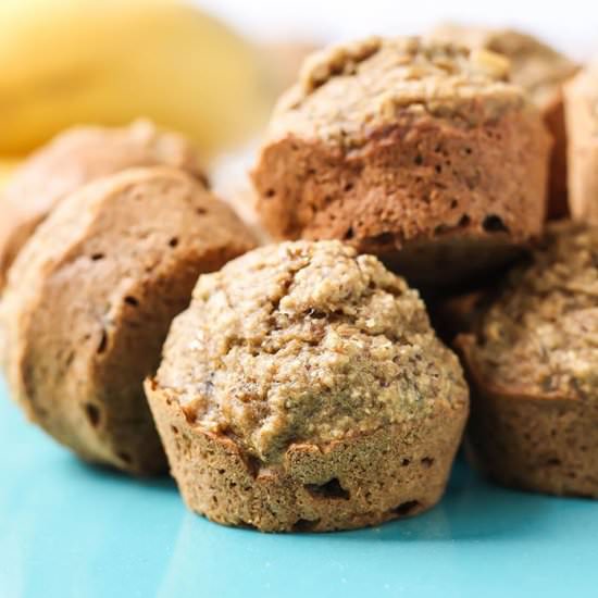 Gluten-Free Vegan Banana Muffins