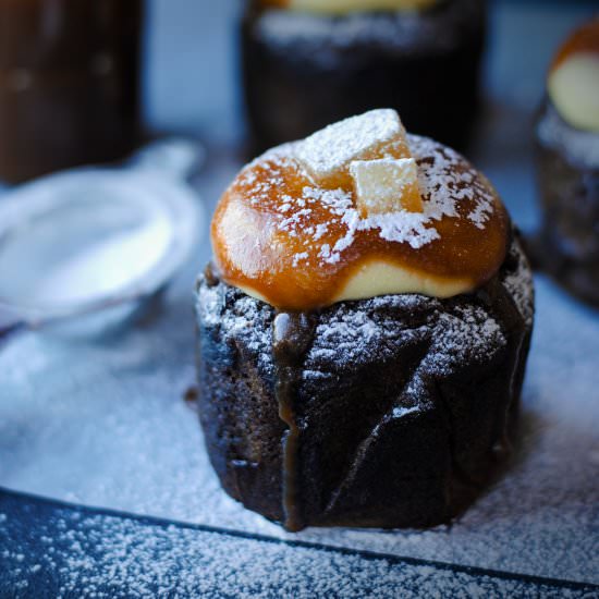 Sticky Date & Ginger Cakes