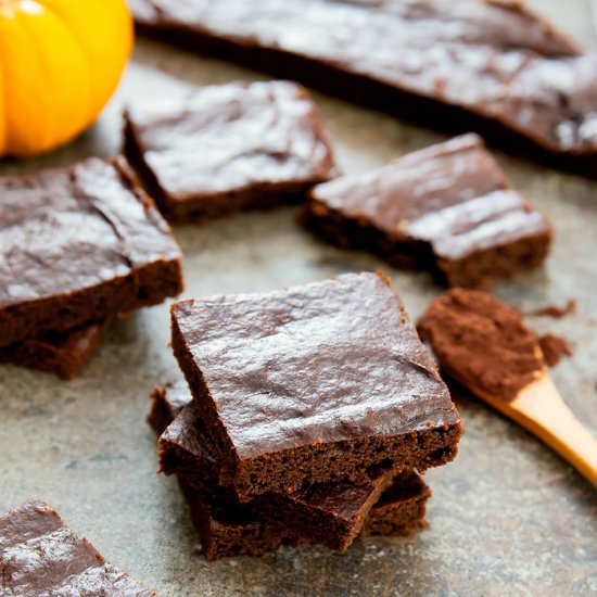 Flourless Nutella Brownies
