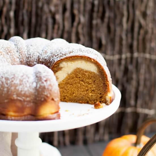 Pumpkin Ricotta Bundt Cake