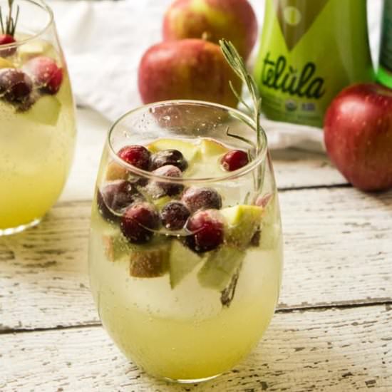 Green Cran-Apple Fizz