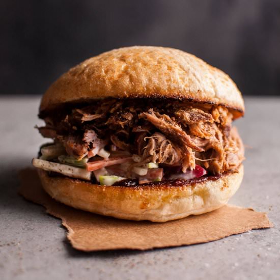 Pulled Pork with Apple Slaw