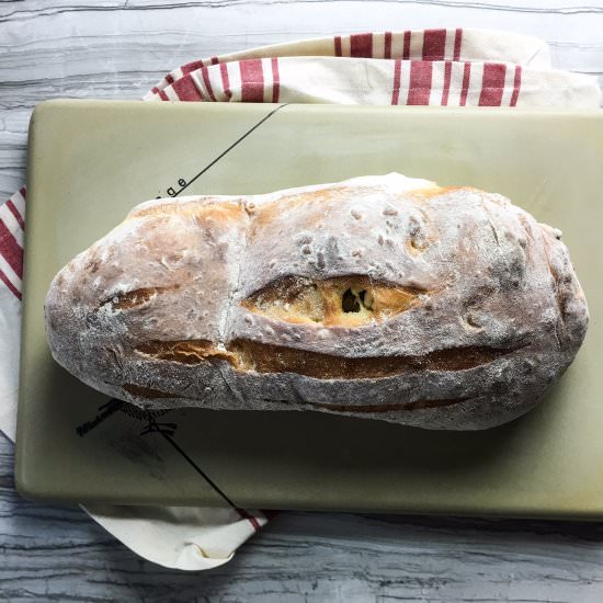Cheddar Olive Bread