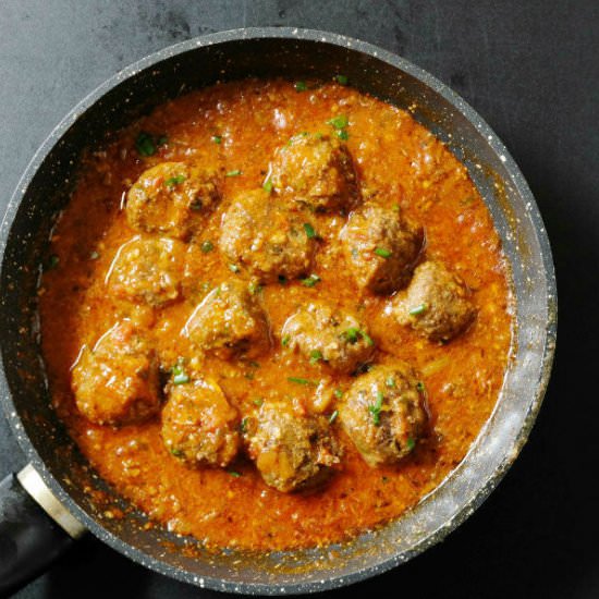 Tandoori Masala Garlic Meatballs