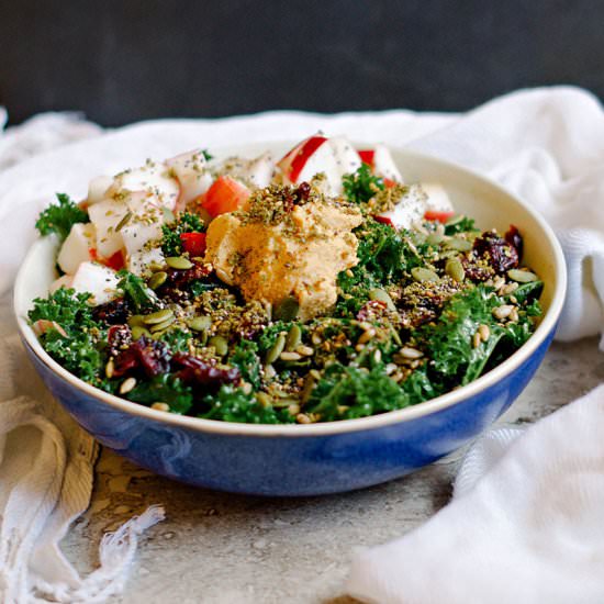 Za’atar Spiced Kale Salad