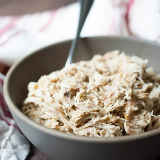 Slow Cooker Salsa Verde Chicken