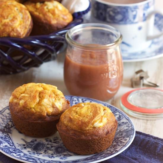 Pumpkin Cream Cheese Muffins