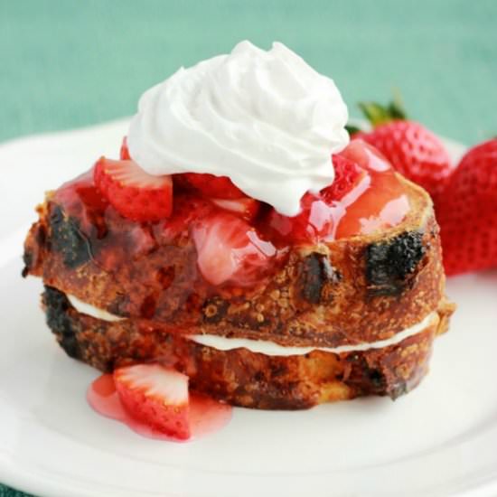Strawberry Cheesecake French Toast