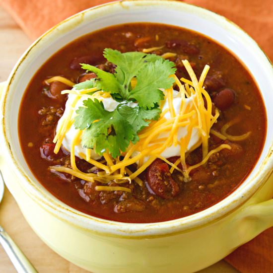 simple classic chili