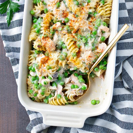 Aunt Bees Leftover Turkey Casserole