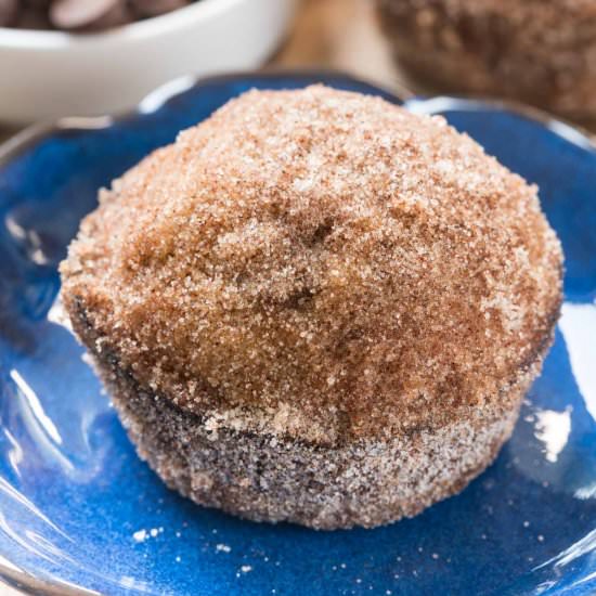 Pumpkin Doughnut Muffins