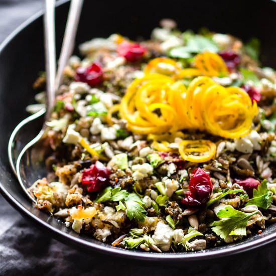 Crock Pot Autumn Quinoa Pilaf