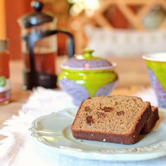 Buckwheat Banana Cake (gf)