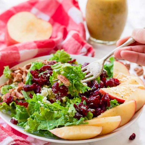 Apple Cider Poppyseed Salad