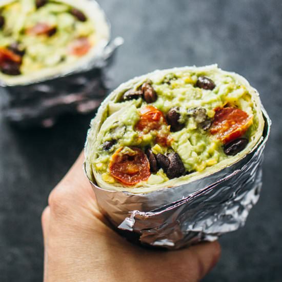 Guacamole Burrito