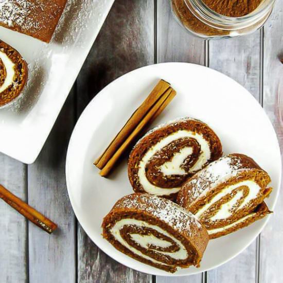 Grandma’s Pumpkin Roll