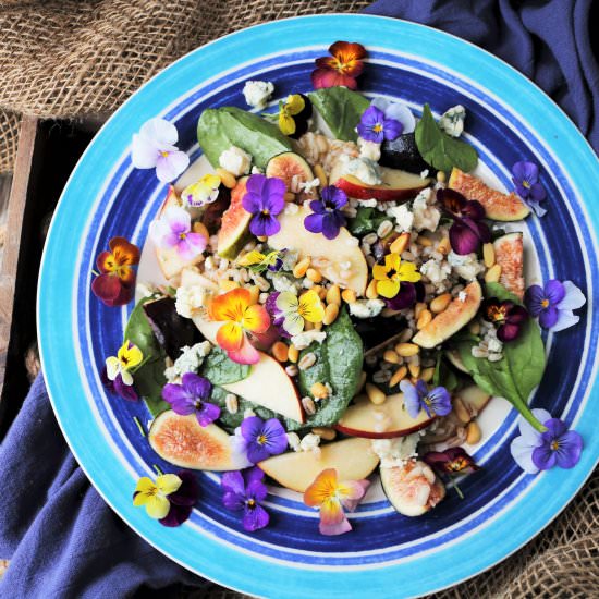 Fig Pear Barley Salad