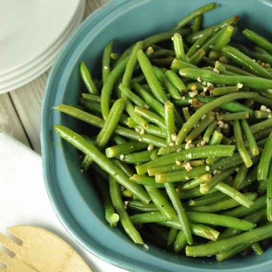 Lemon Pepper Green Beans