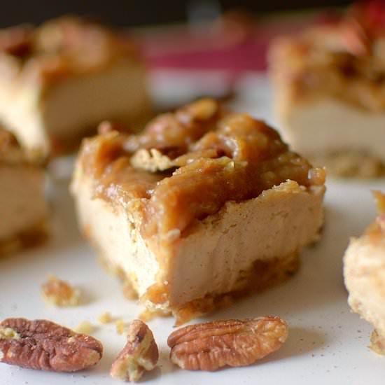 Sticky Bun Vegan Cheesecake