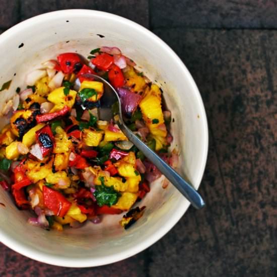 Grilled Pineapple Salsa