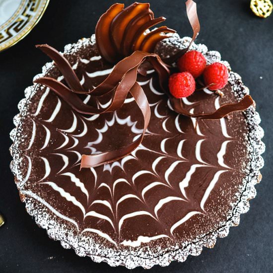 Triple Chocolate Ganache Tart