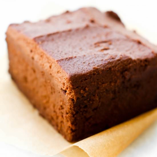 Low-Fat Fudgy Vegan Brownies