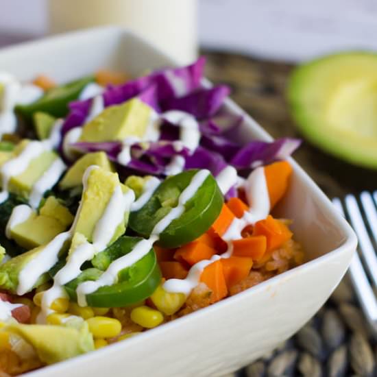 Southwestern Burrito Bowls