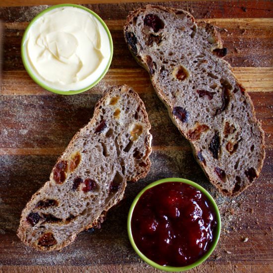 Sourdough Fruit Bread