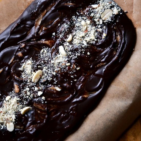 Cacao & Peanut Butter Bark