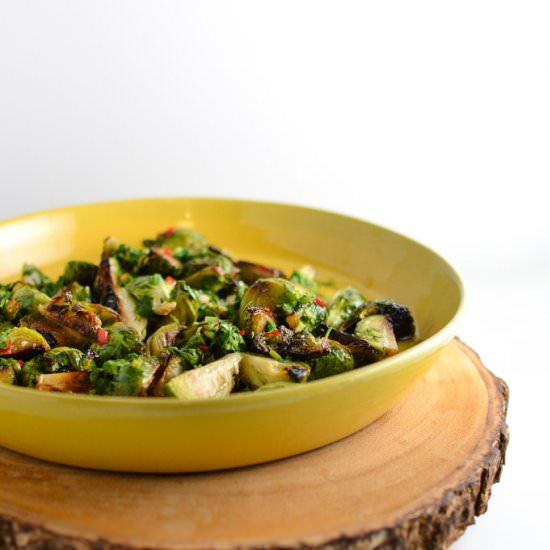 Spicy Brussels Sprouts