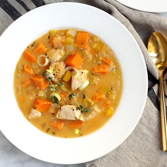 Chicken and Sweet Potato Chowder