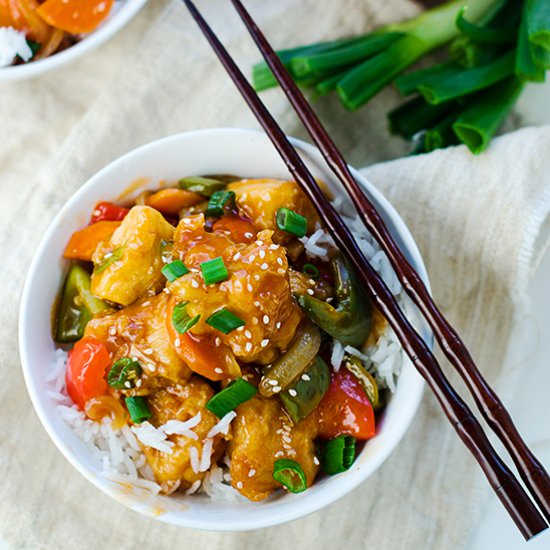 Sweet and Sour Chicken
