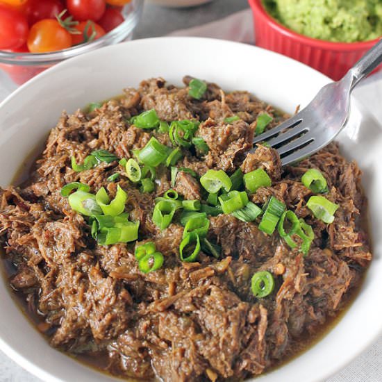Paleo Beef Barbacoa