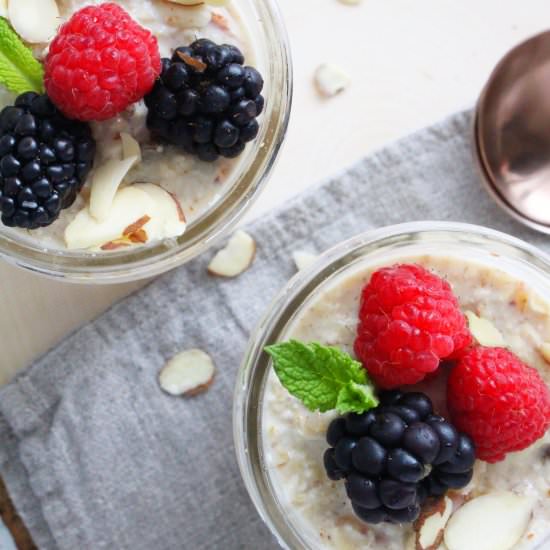 Bircher Muesli Overnight Oats