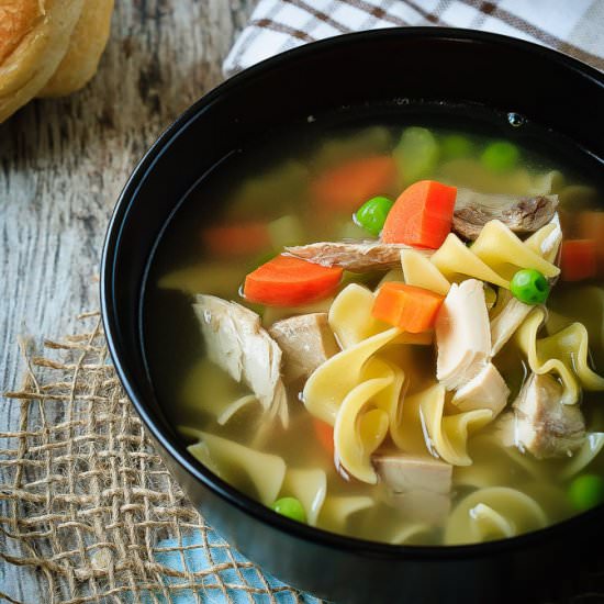 30 Minute Chicken Noodle Soup