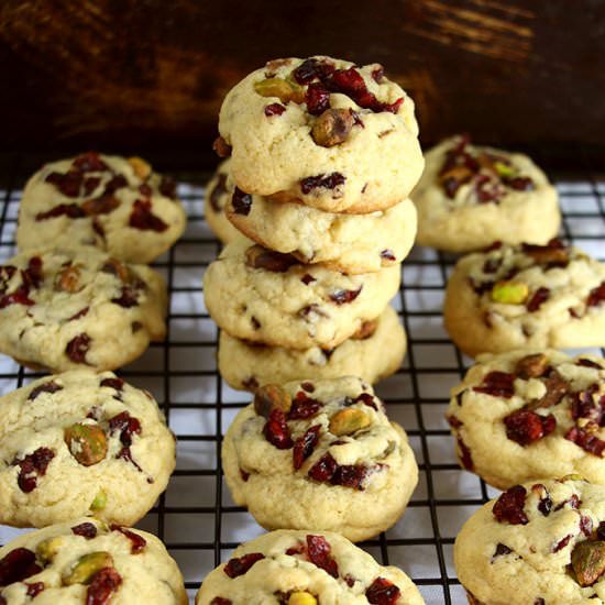 Cranberry Pistachio Cookies