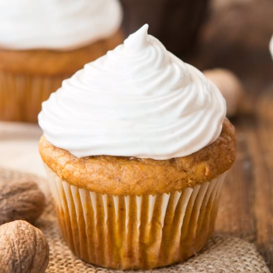 pumpkin cupcakes
