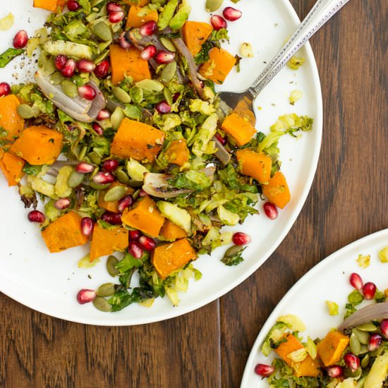 Roasted Butternut Squash Salad