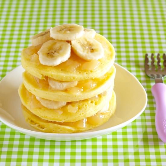 Microwave Pancakes (for Babies)