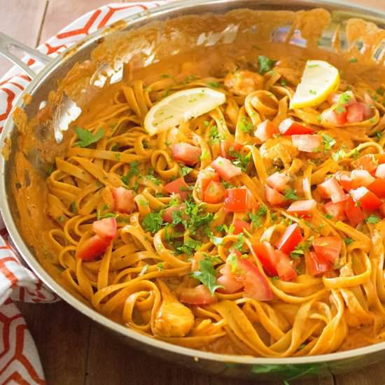 Creamy Cajun Chicken Pasta
