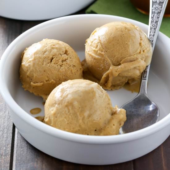Maple pumpkin ice cream