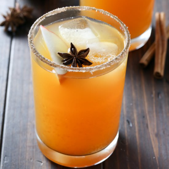 apple cider margaritas