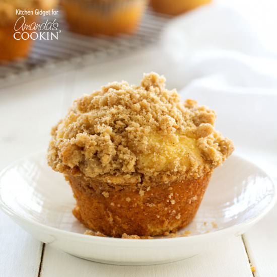 CINNAMON STREUSEL MUFFINS