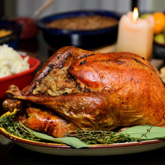 basic roast turkey