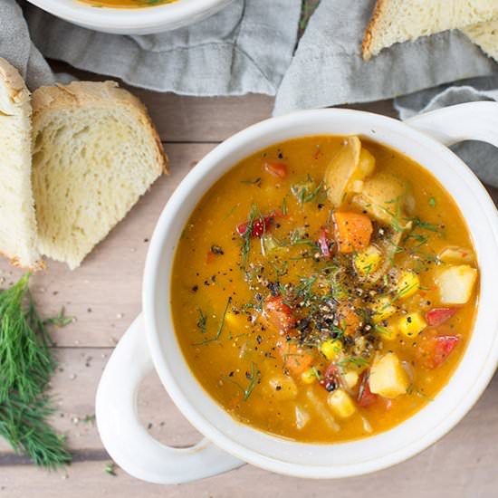Vegetable and Potato Chowder
