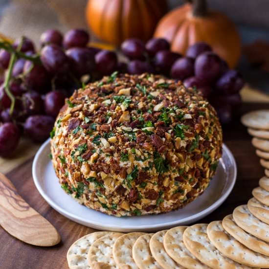 Jalapeno Bacon Ranch Cheese Ball