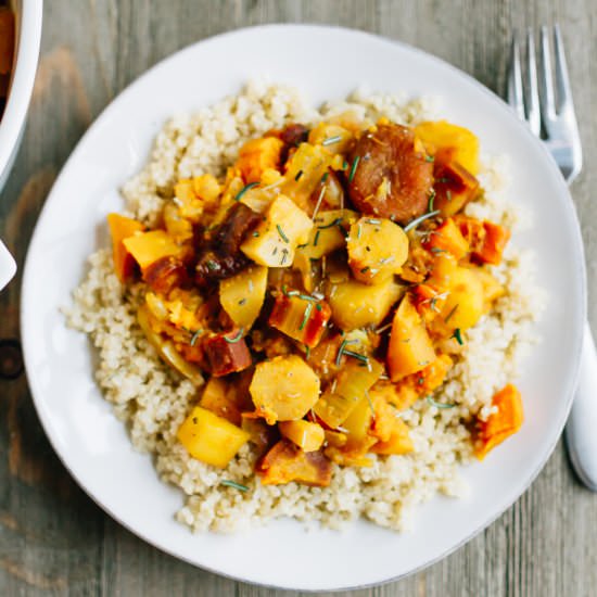 Root Veggie Tagine